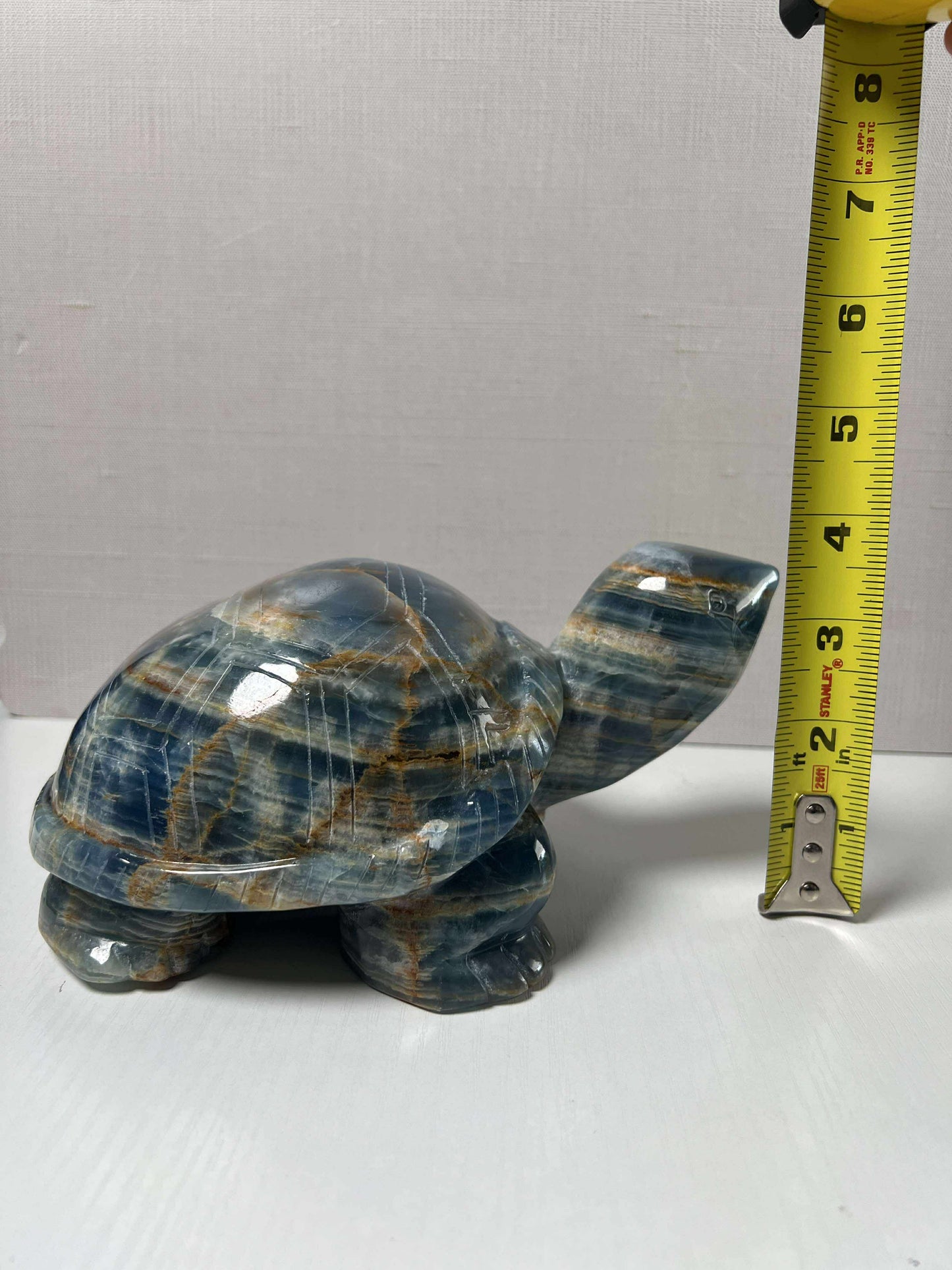 Blue Onyx Turtle - Large