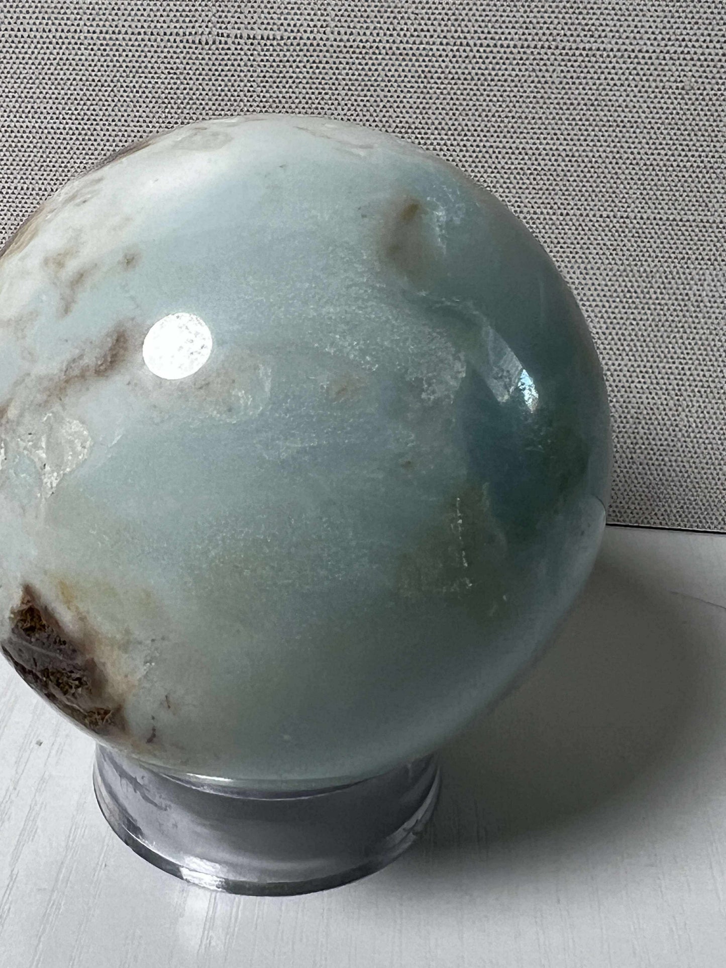 Caribbean Calcite Sphere - Medium