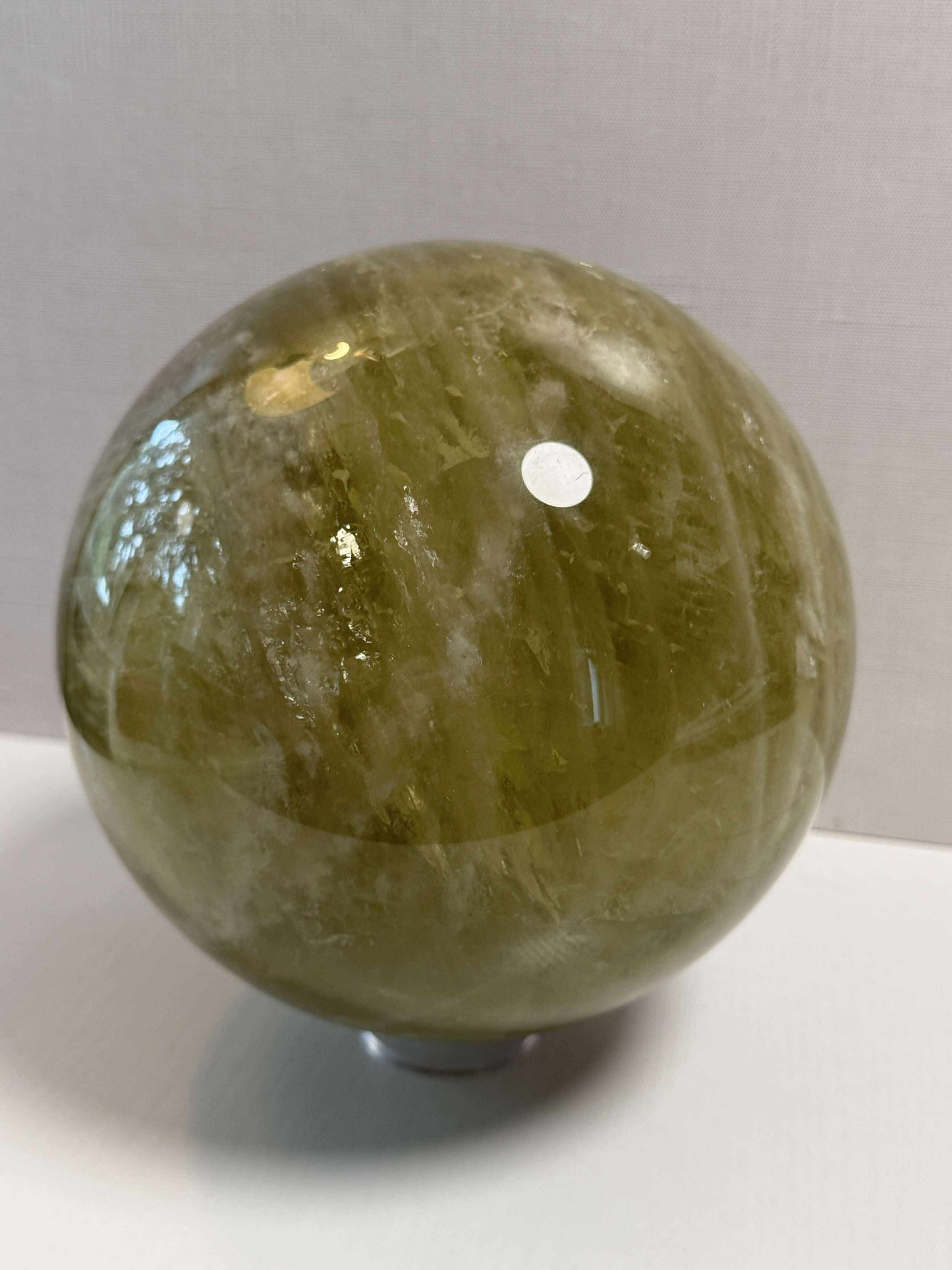 Congo Citrine Large Sphere