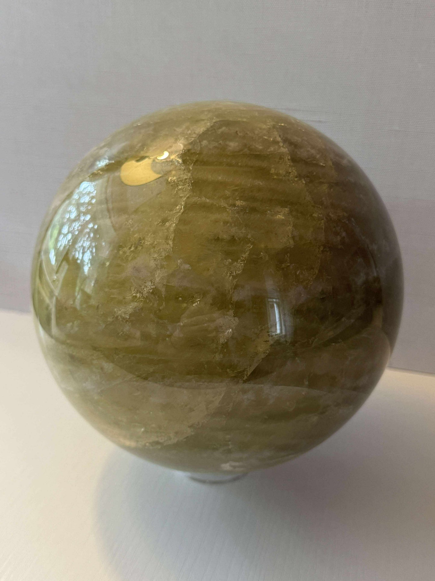 Congo Citrine Large Sphere