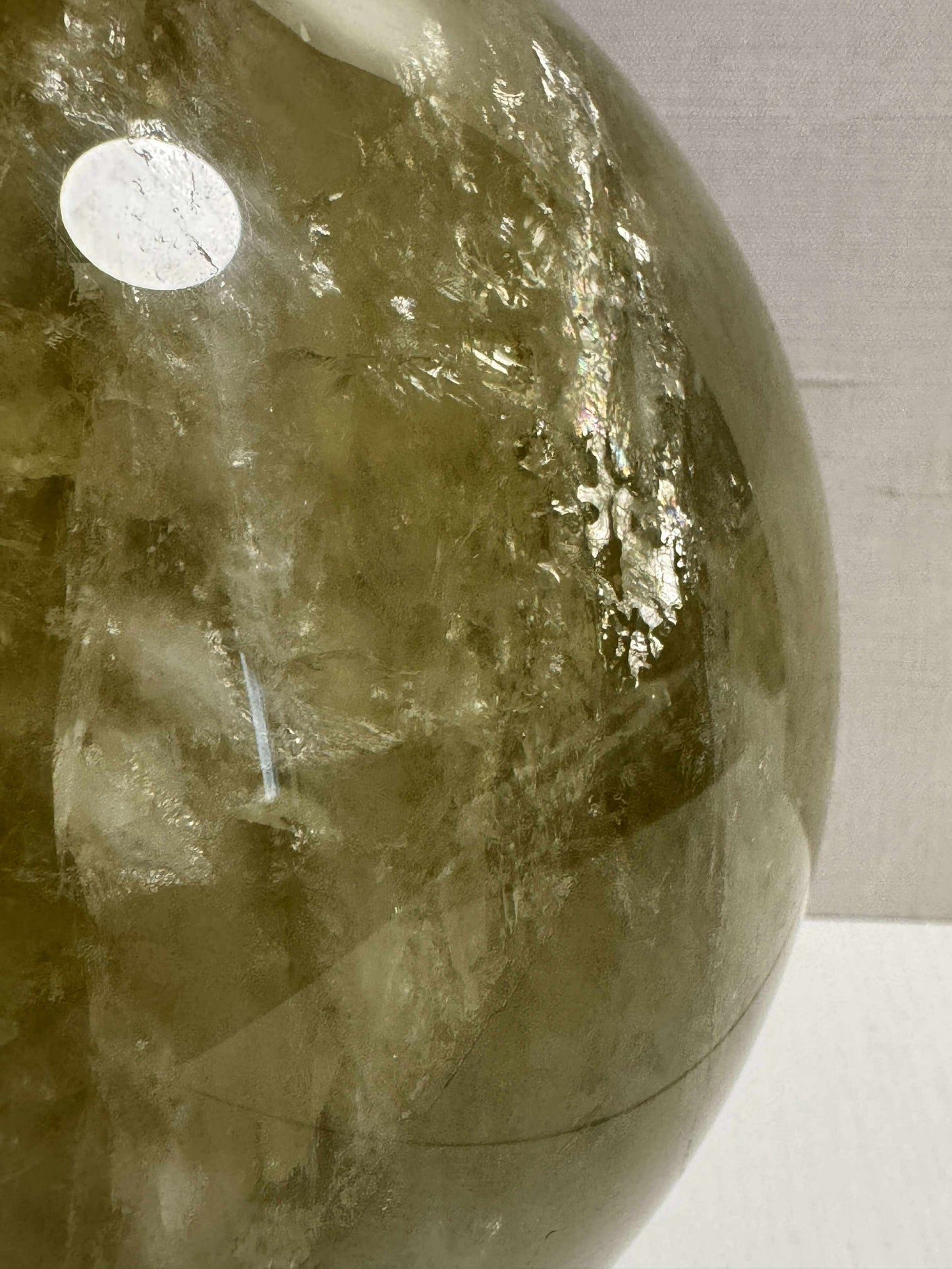Congo Citrine Large Sphere