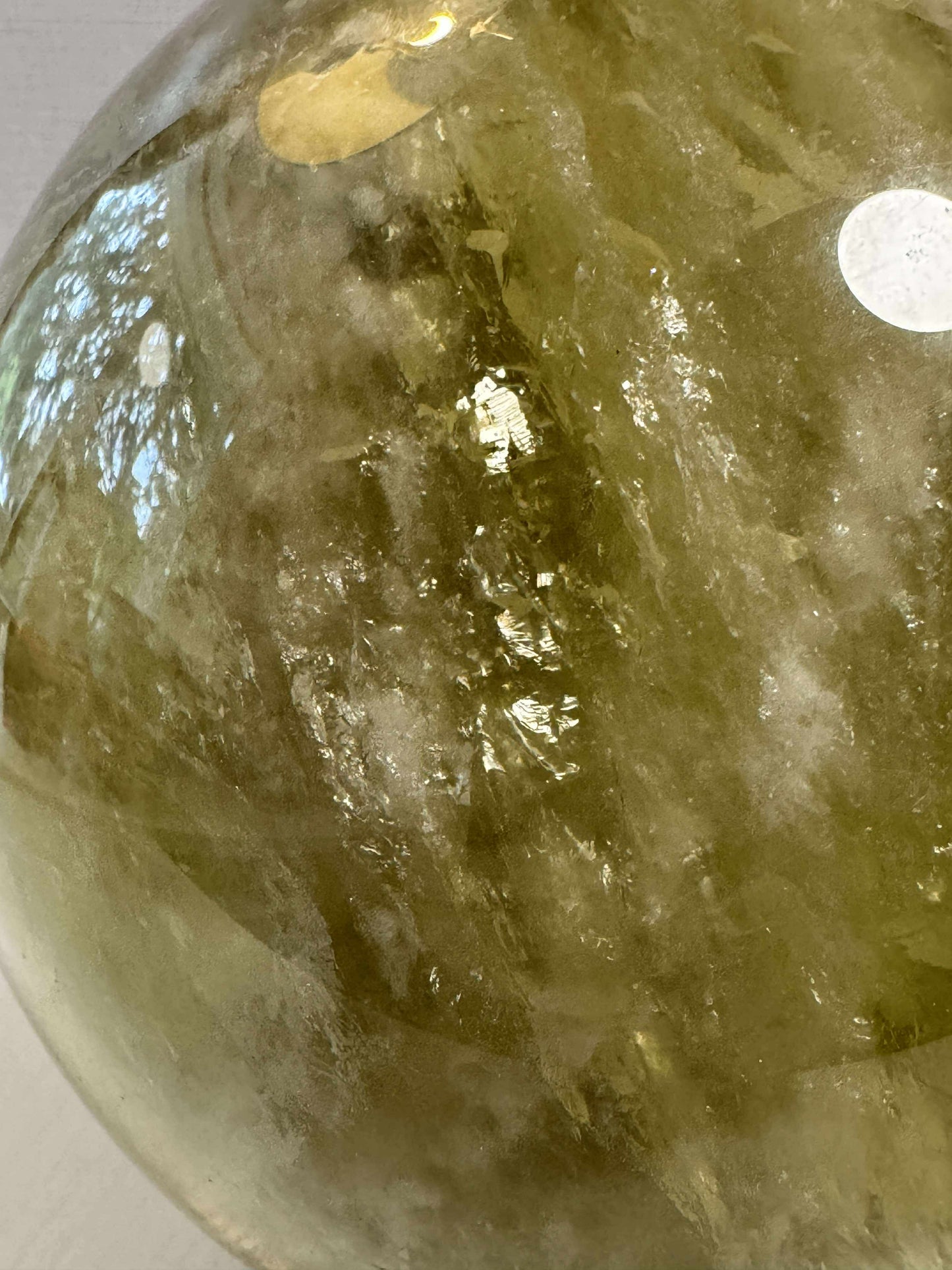 Congo Citrine Large Sphere