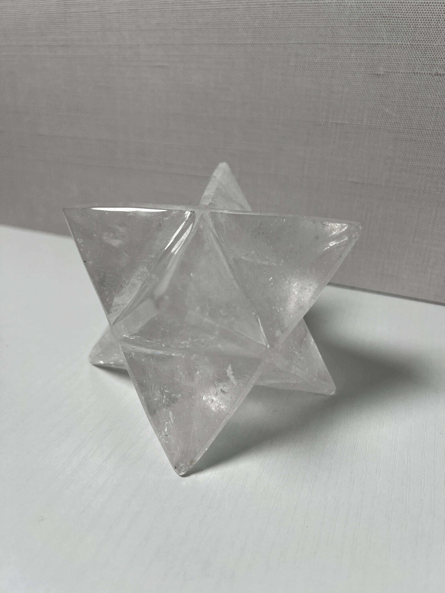Clear Quartz Merkaba