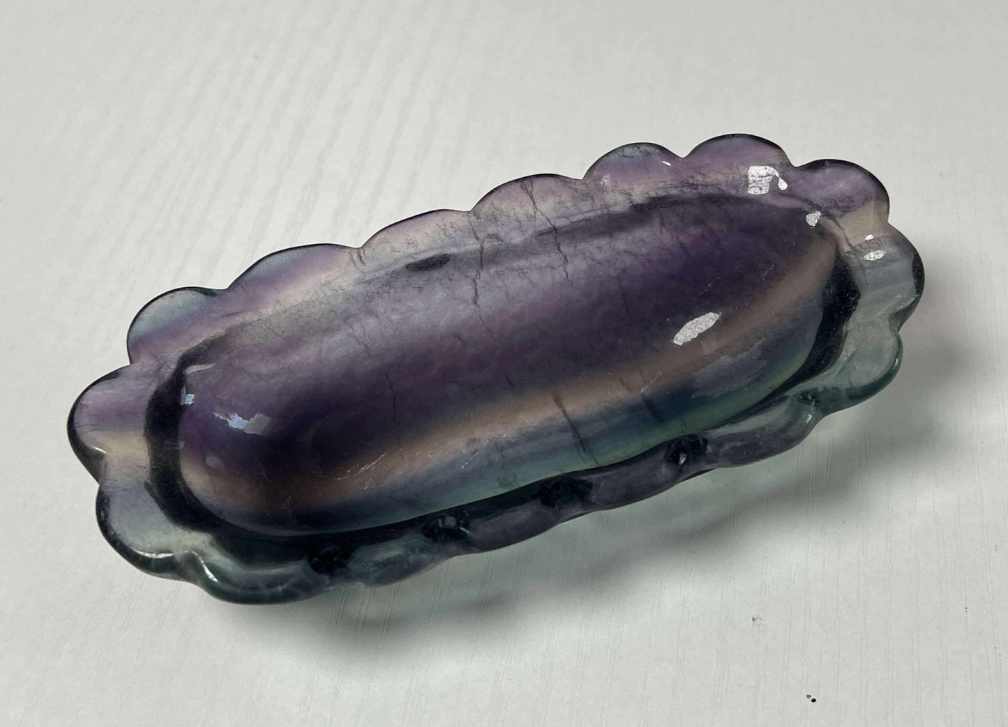 Fluorite Crystal Bowl