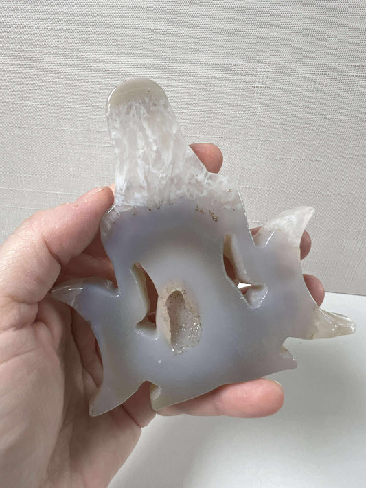 Geode Moon Goddess Agate