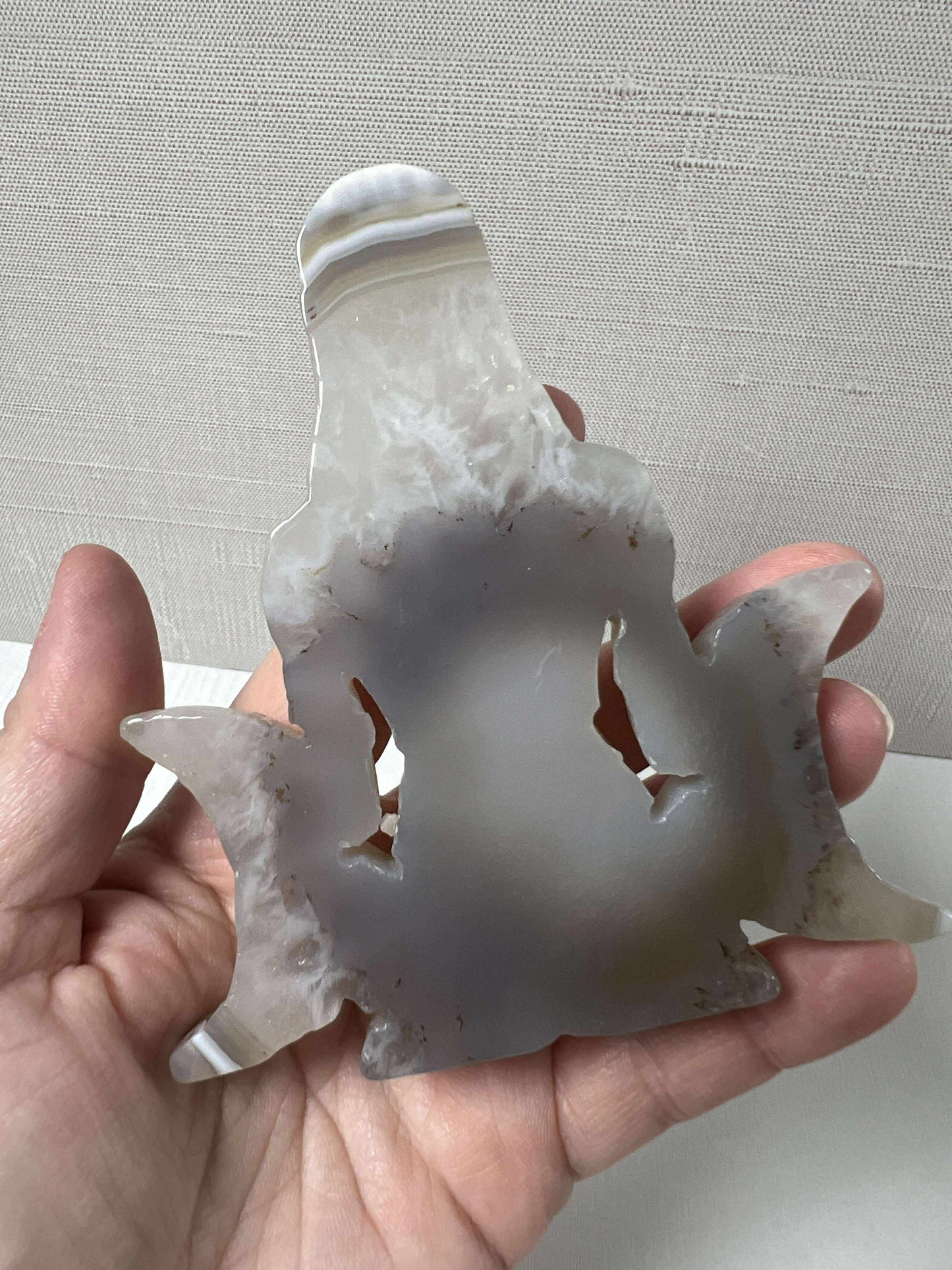 Geode Moon Goddess Agate