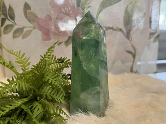 Green Fluorite Tower