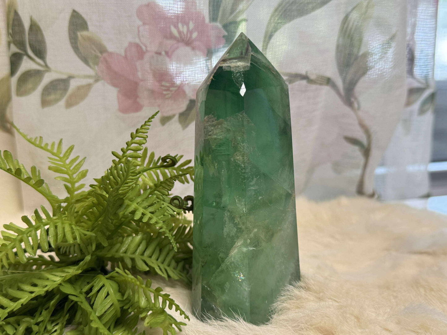 Green Fluorite Tower