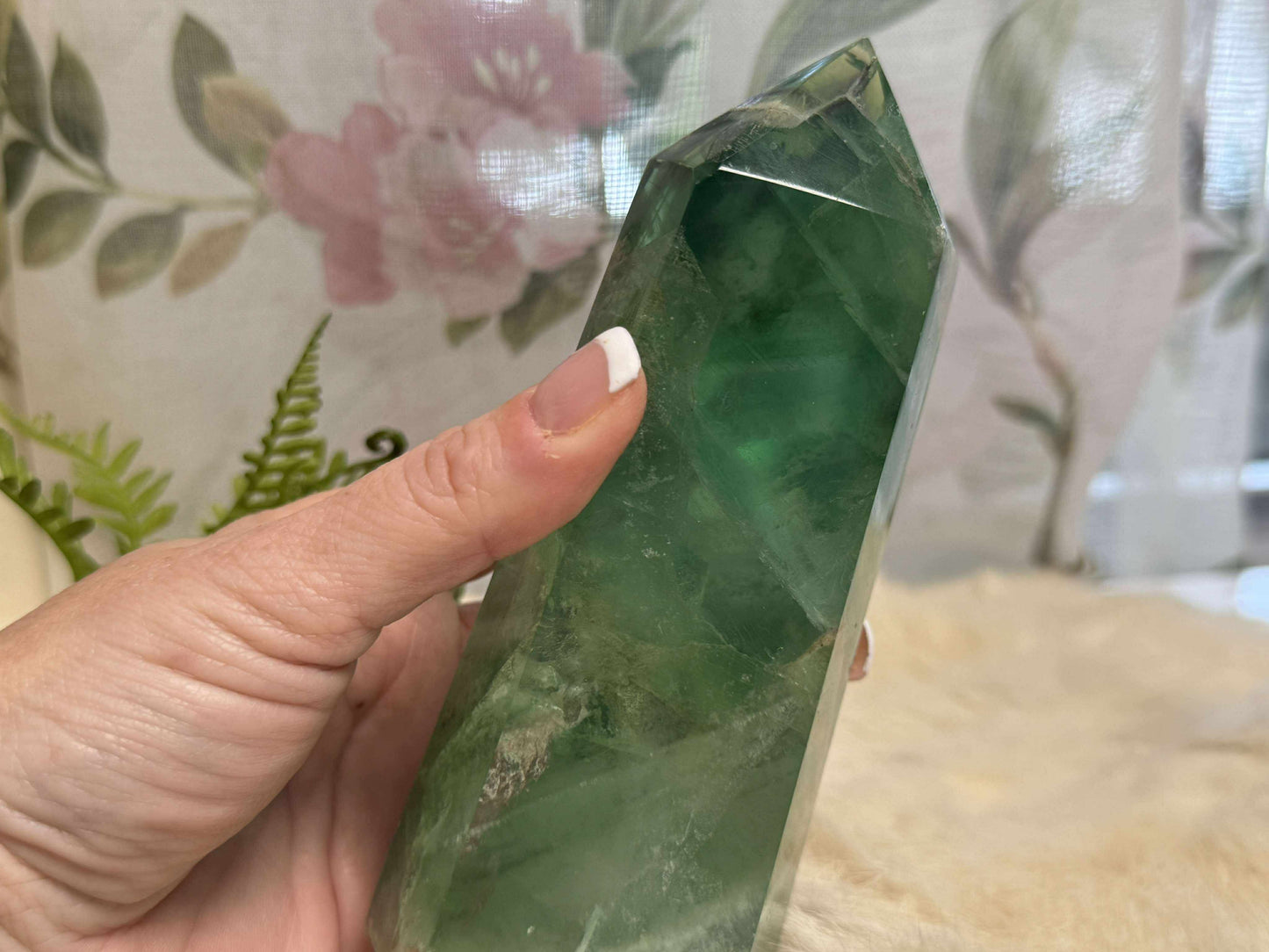 Green Fluorite Tower