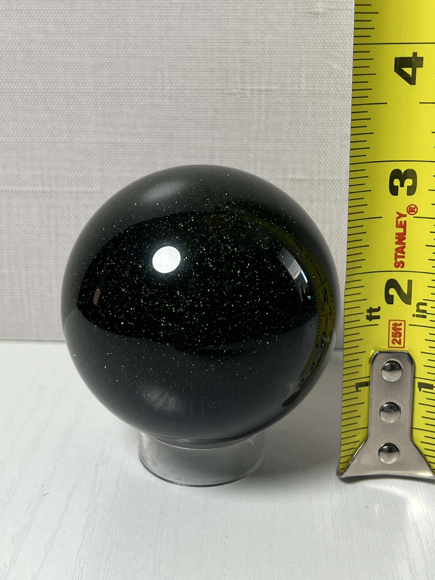 Green Goldstone Sphere - Small