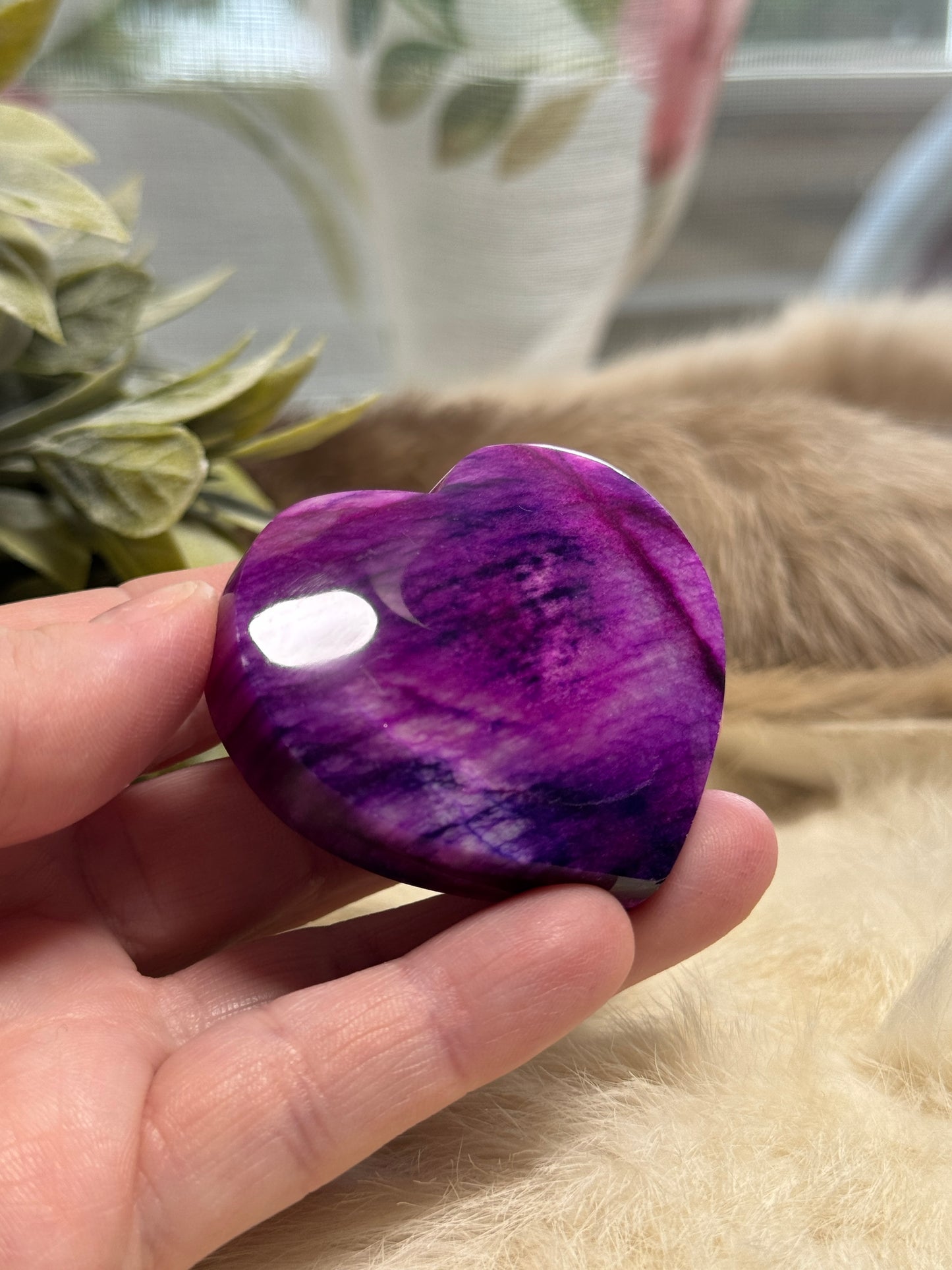 Plum Moonstone Heart Opt 7