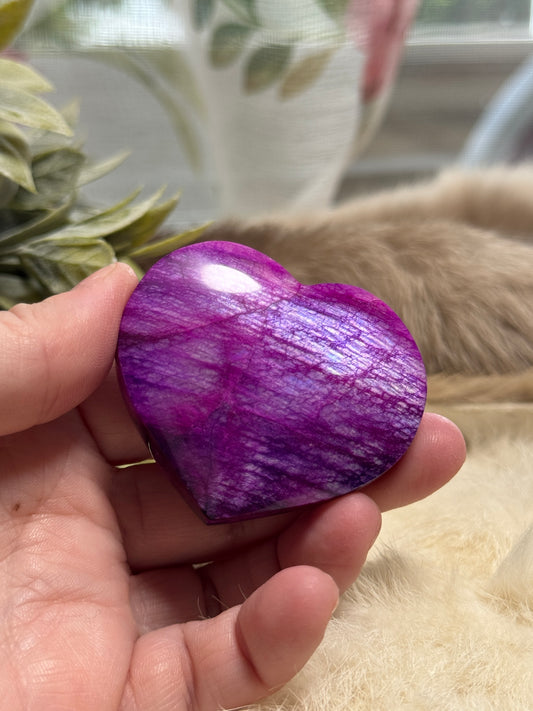 Plum Moonstone Heart Opt 7
