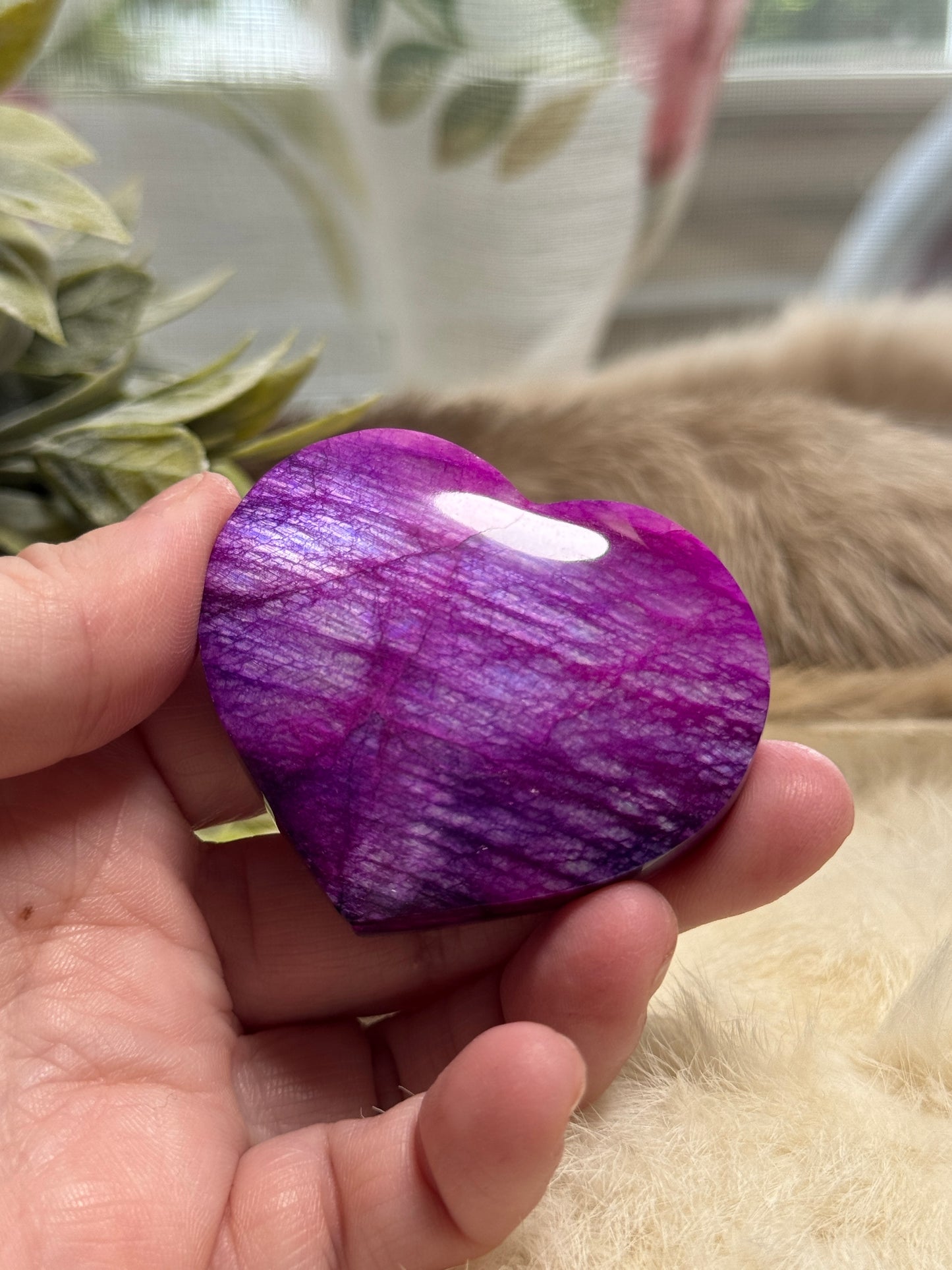 Plum Moonstone Heart Opt 7