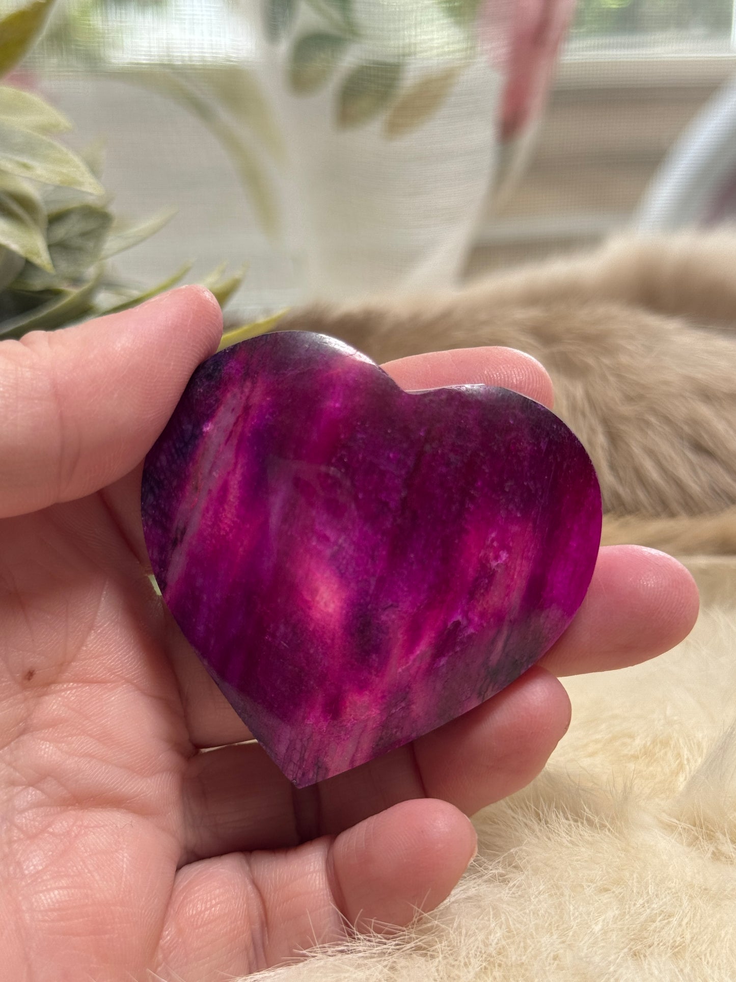 Plum Moonstone Heart Opt 9