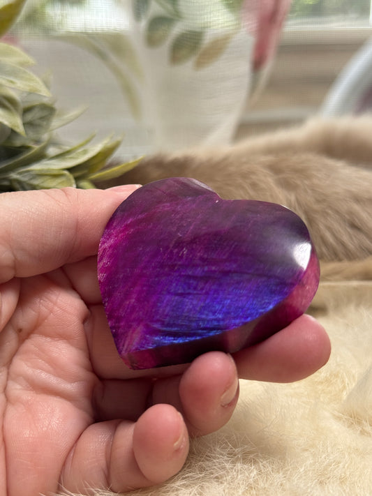 Plum Moonstone Heart Opt 10