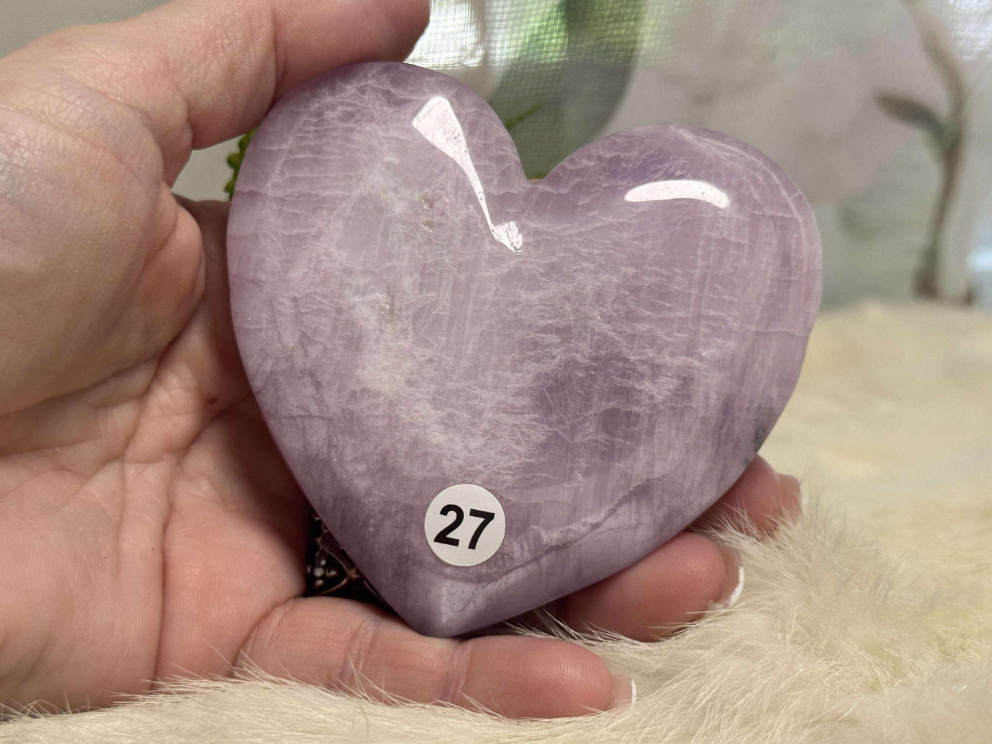 Kunzite Heart - Opt 27