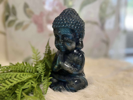 Labradorite Buddha