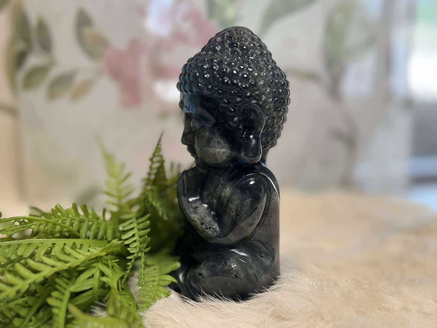 Labradorite Buddha