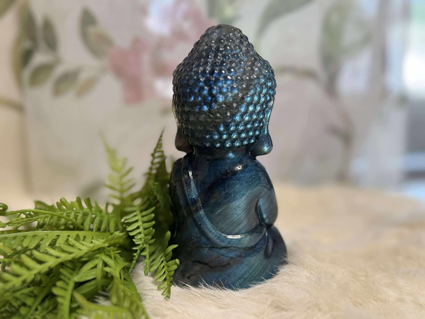Labradorite Buddha