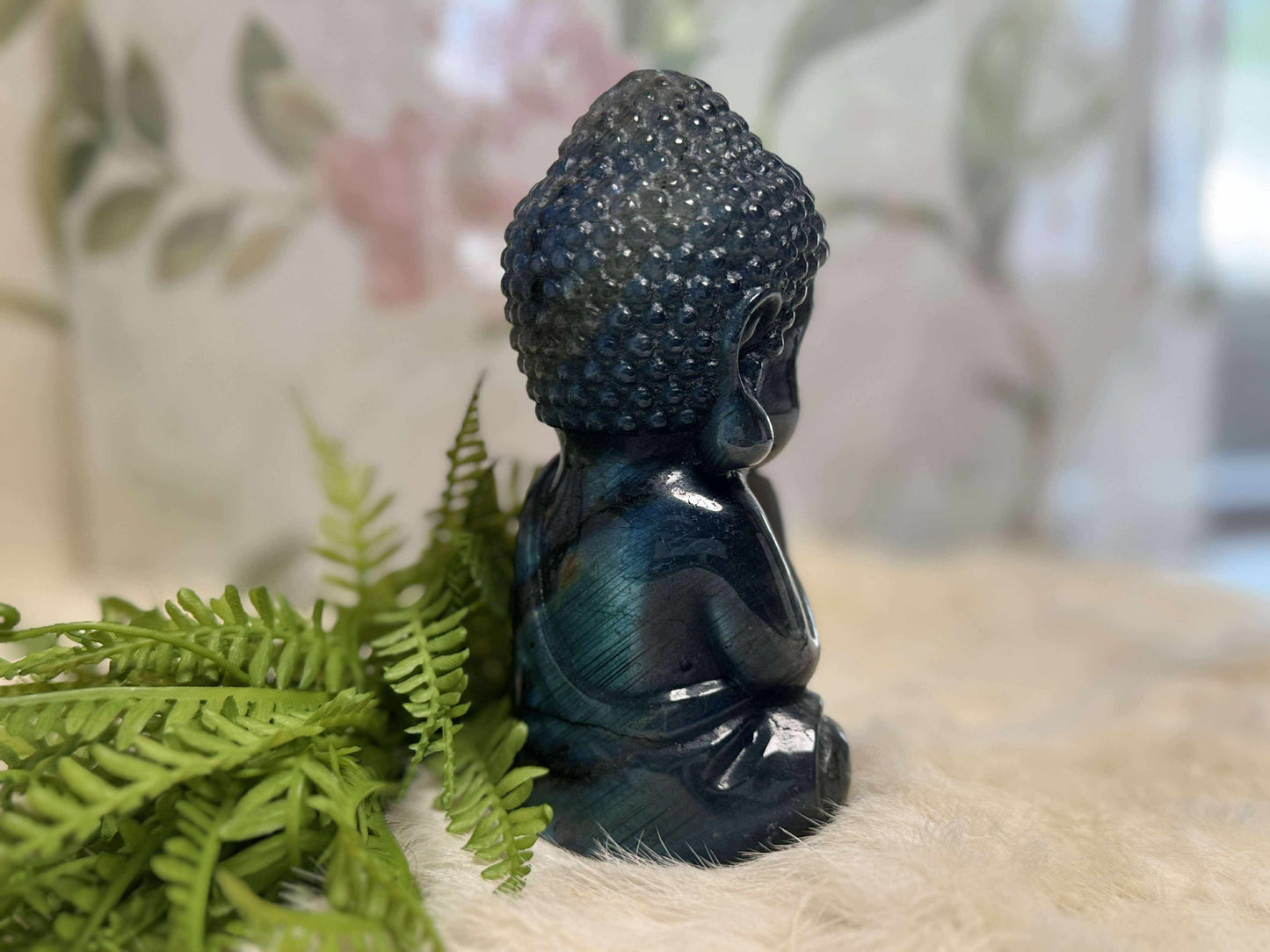Labradorite Buddha