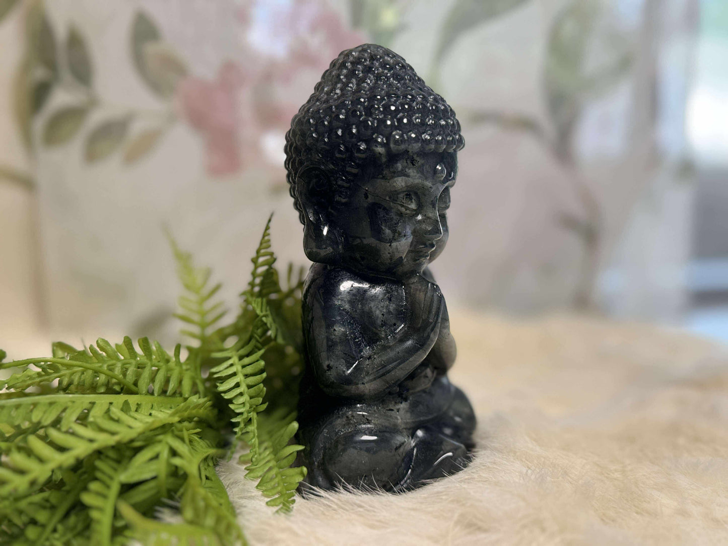 Labradorite Buddha