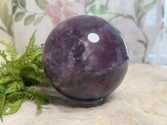 Purple Fluorite Sphere