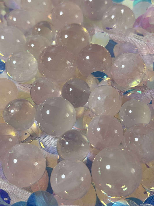 Rose Quartz Mini Spheres