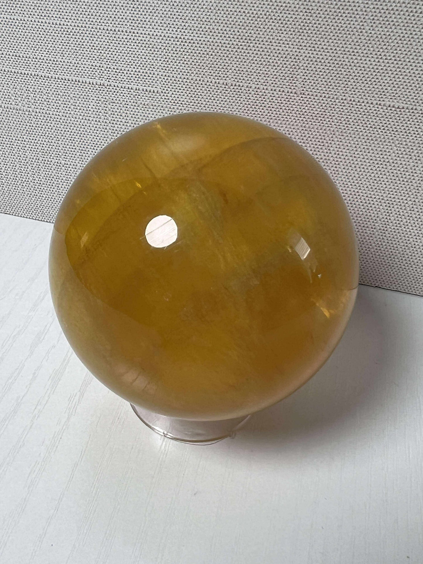 Yellow Fluorite Sphere - Medium