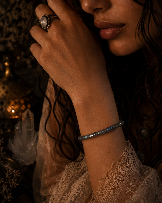 Labradorite Faceted Bracelet