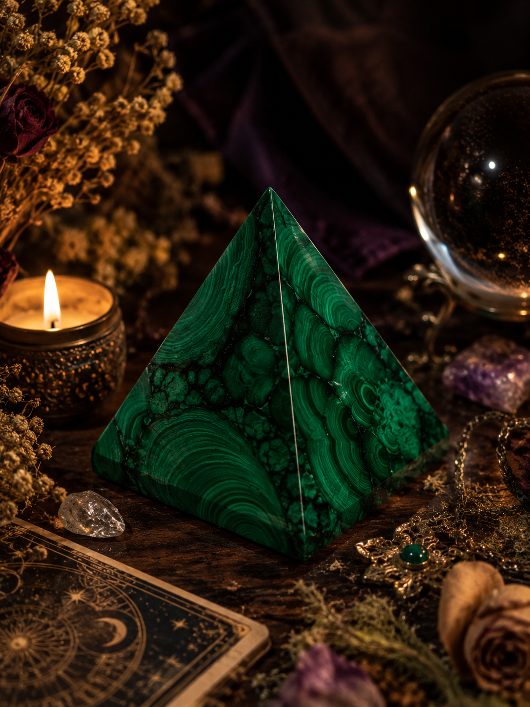 Malachite Pyramid