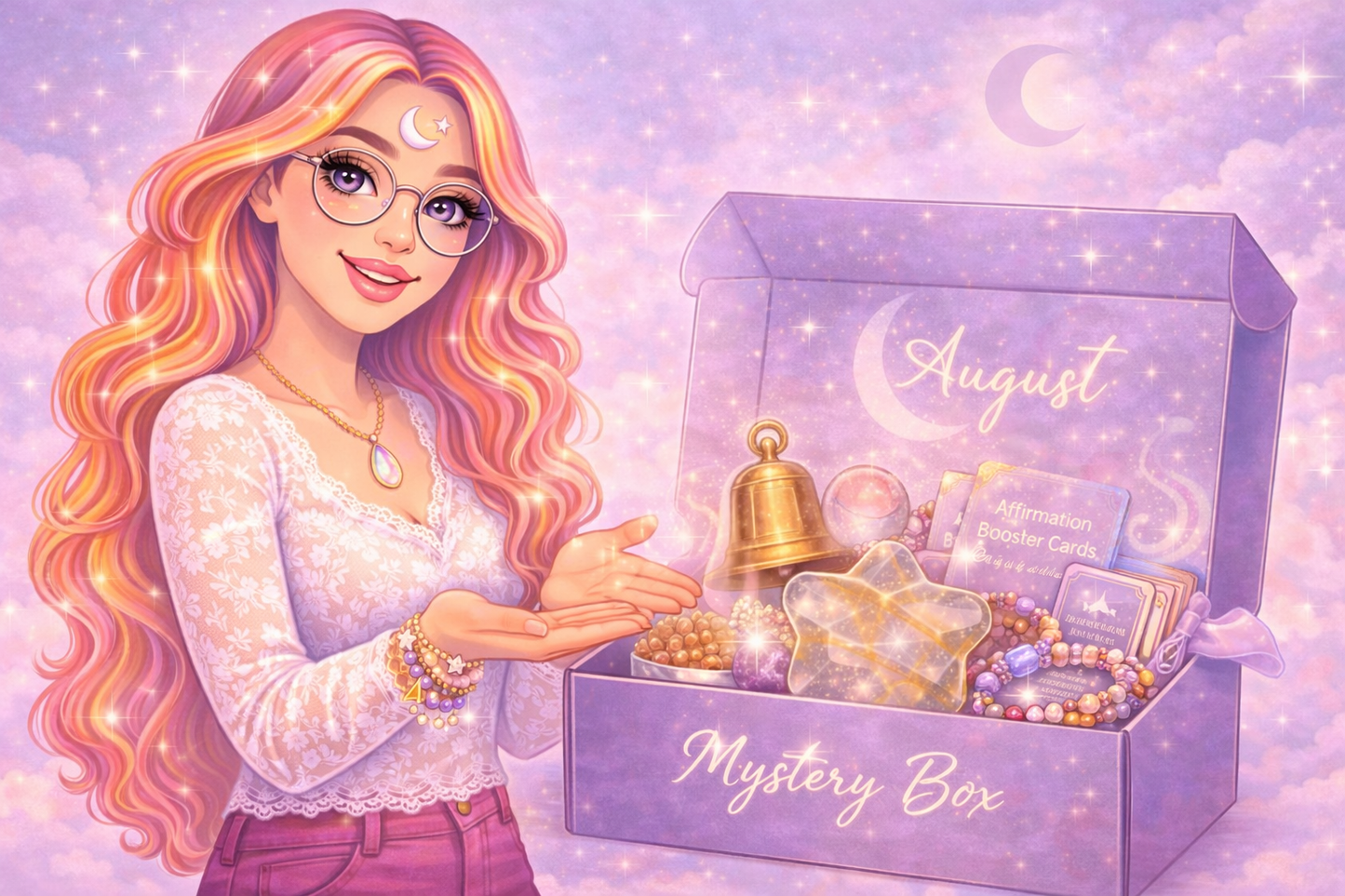 August Mystery Reveal Box