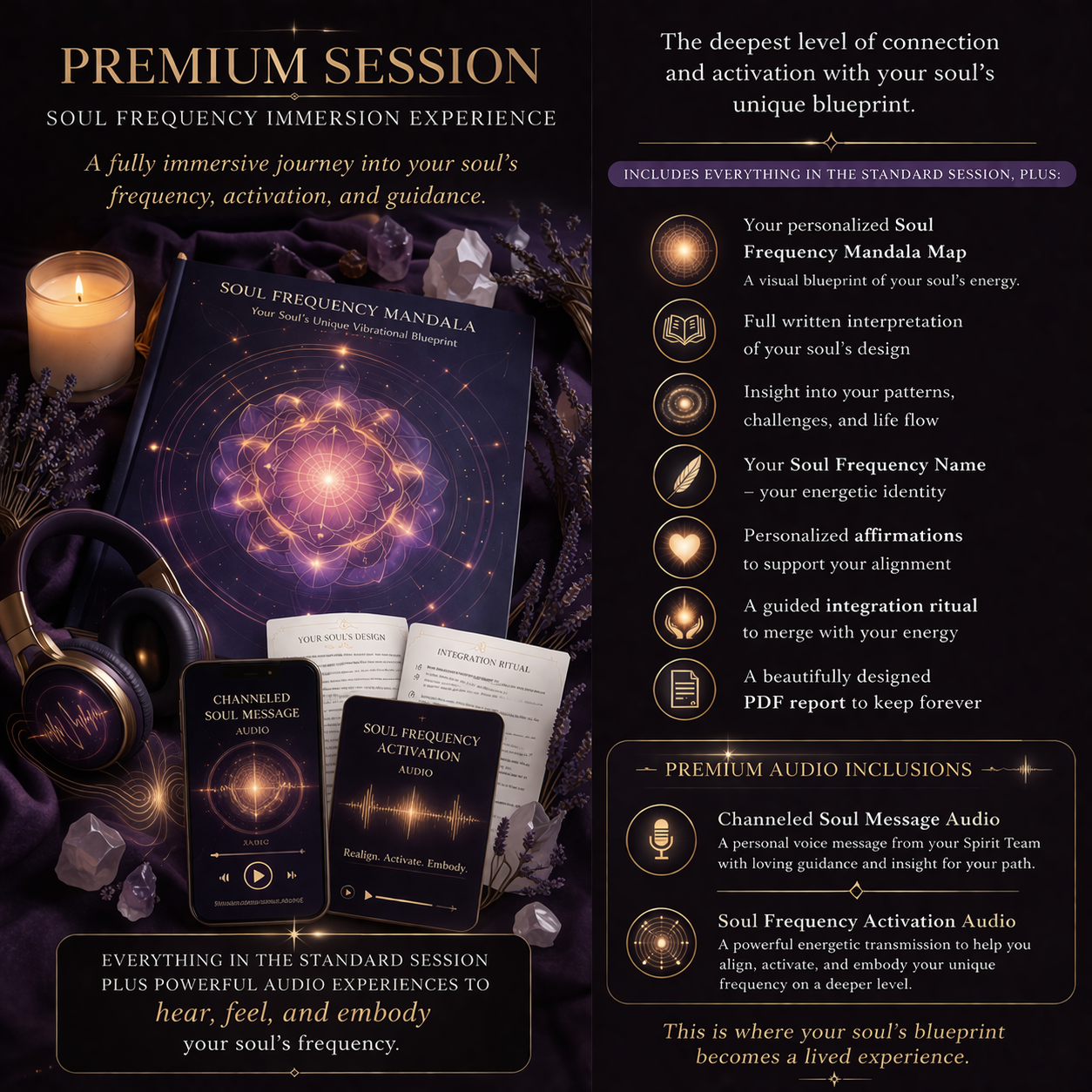 Soul Frequency Mandala Reading