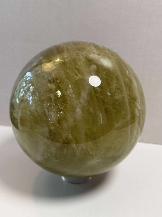 Congo Citrine Large Sphere