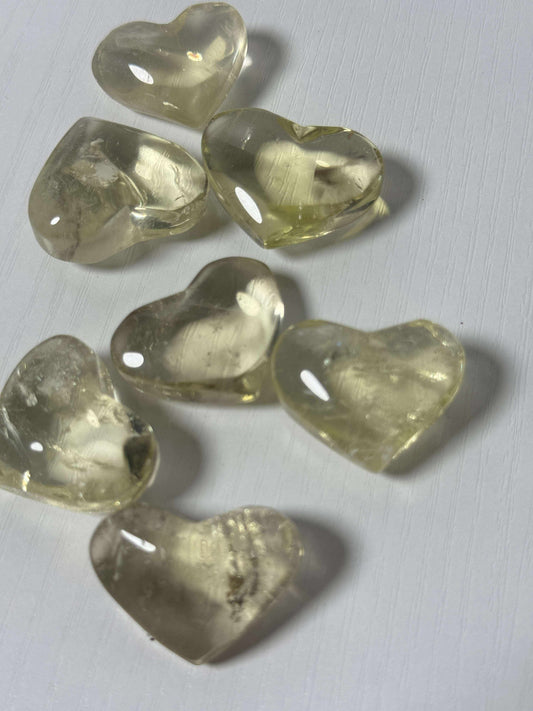 Citrine Mini Hearts