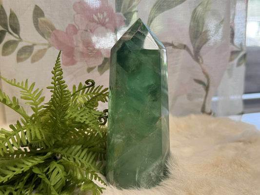 Green Fluorite Tower