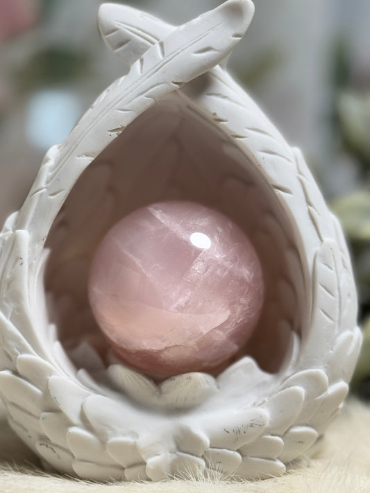 Angel Wings Sphere Holder