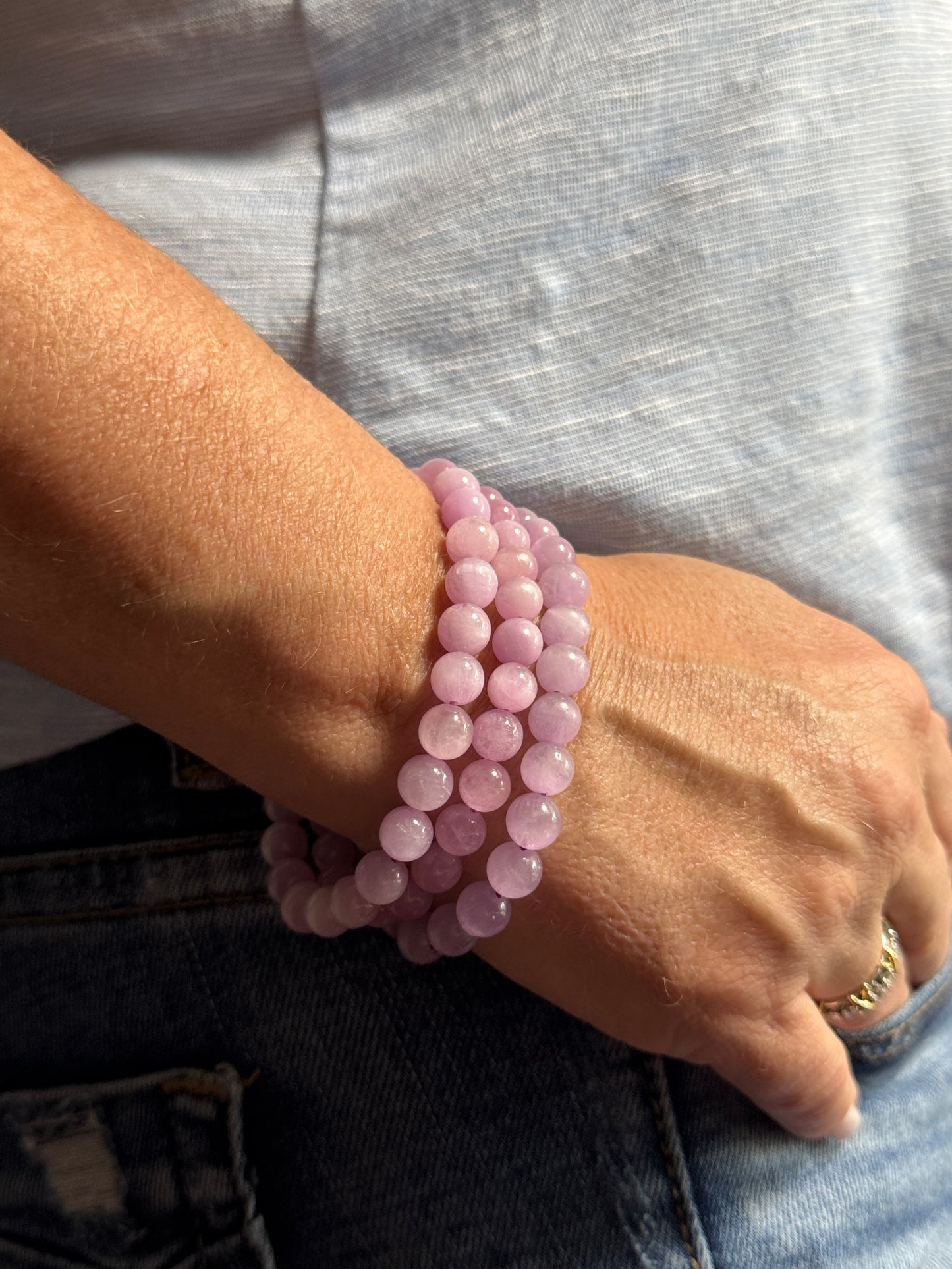Kunzite HIgh Grade Bracelet