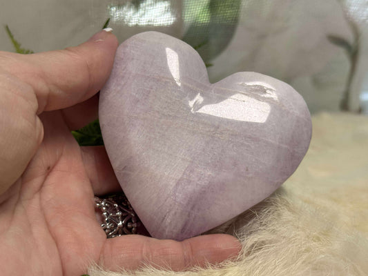 Kunzite Heart - Opt 26