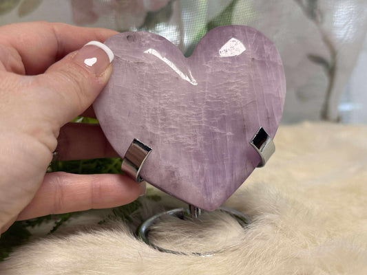 Kunzite Heart - Opt 27