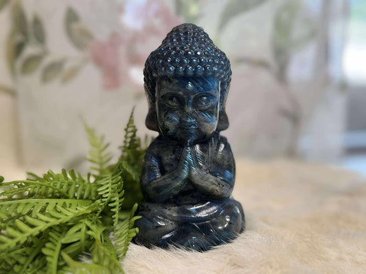 Labradorite Buddha