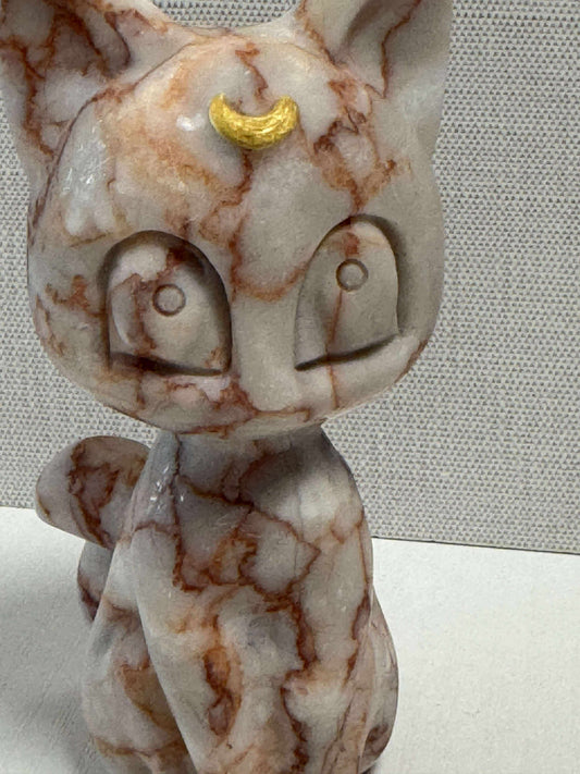 Luna Cat Red Vein Jasper
