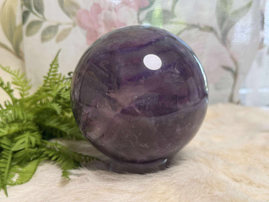 Purple Fluorite Sphere