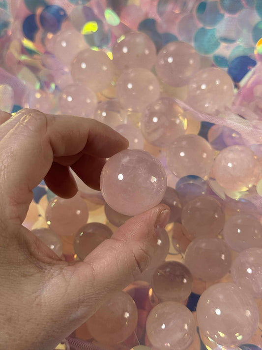 Rose Quartz Mini Spheres