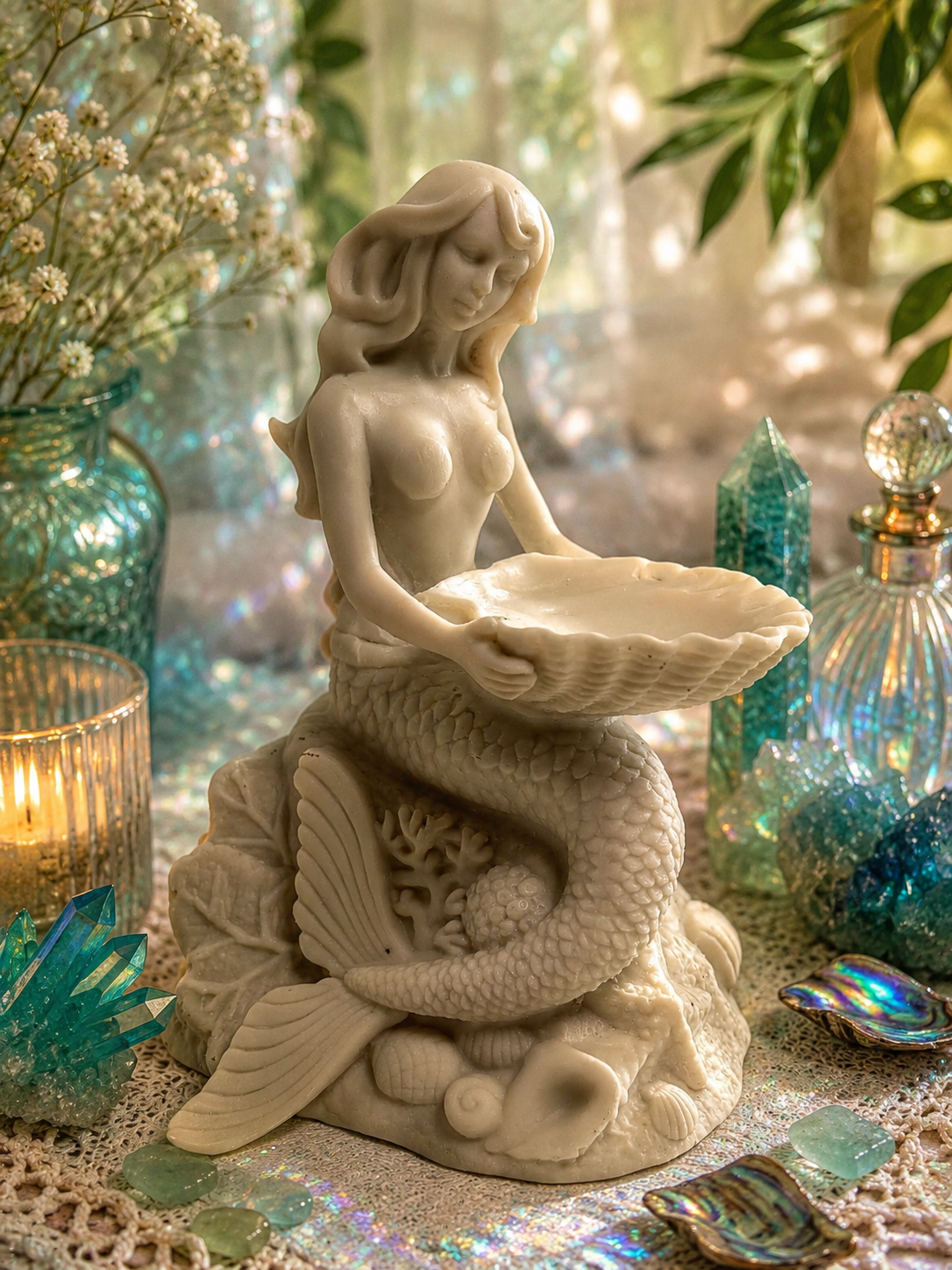 Mermaid Sphere / Crystal Holder