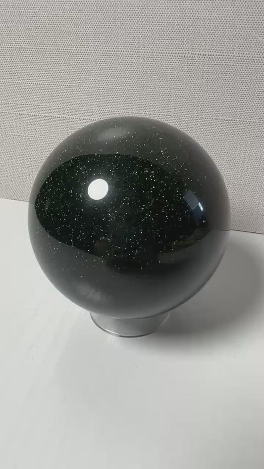 Green Goldstone Sphere - Small